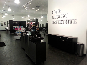 hair design Institute front desk